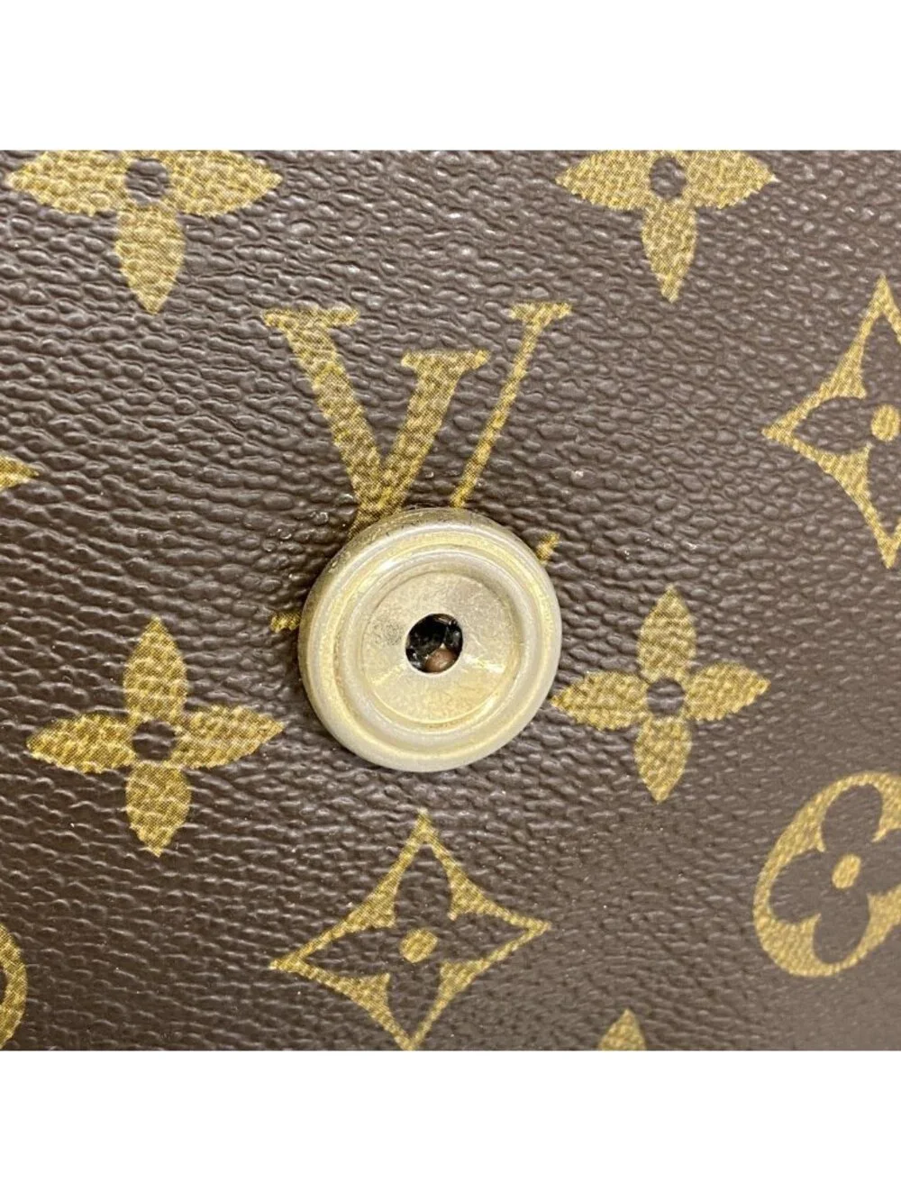 Louis Vuitton Shoulder Bag Monogram Saint Cloud GM Brown